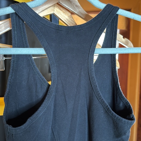 Ambiance Black Sleeveless Tank Racerback Bodysuit Size Small - Picture 5 of 5